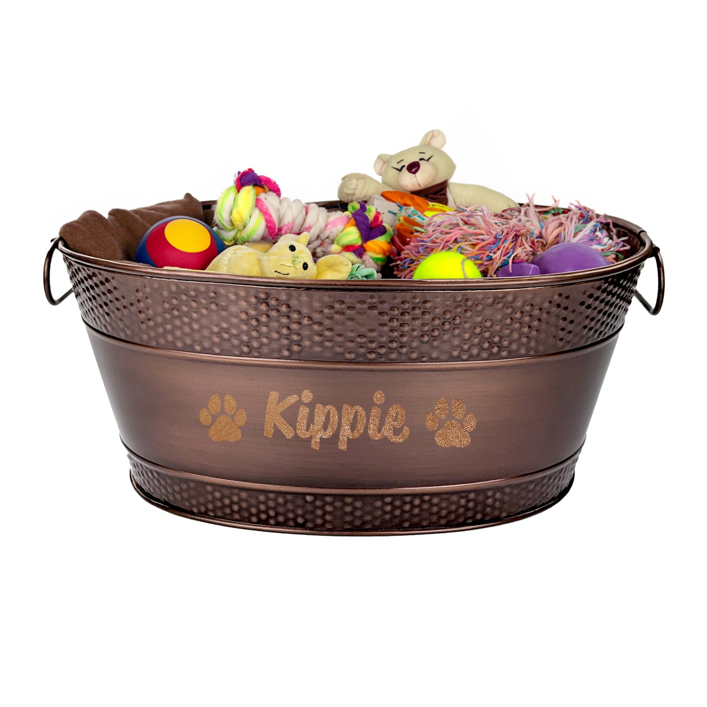 Medium long lasting durable dog bin with strength and versatility